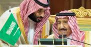 Le roi salman et mbs son fils