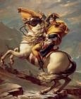 Napoleon traversant les Alpes
