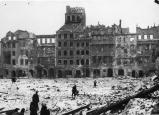 Varsovie bombardée een 1939 par la Luftwaffe
