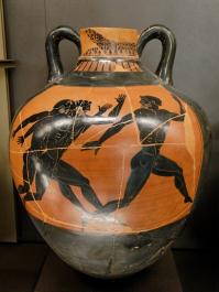 Panathenaic amphora kleophrades louvre