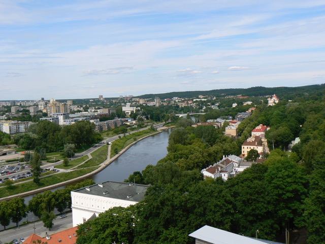 La ville moderne de Vilnius